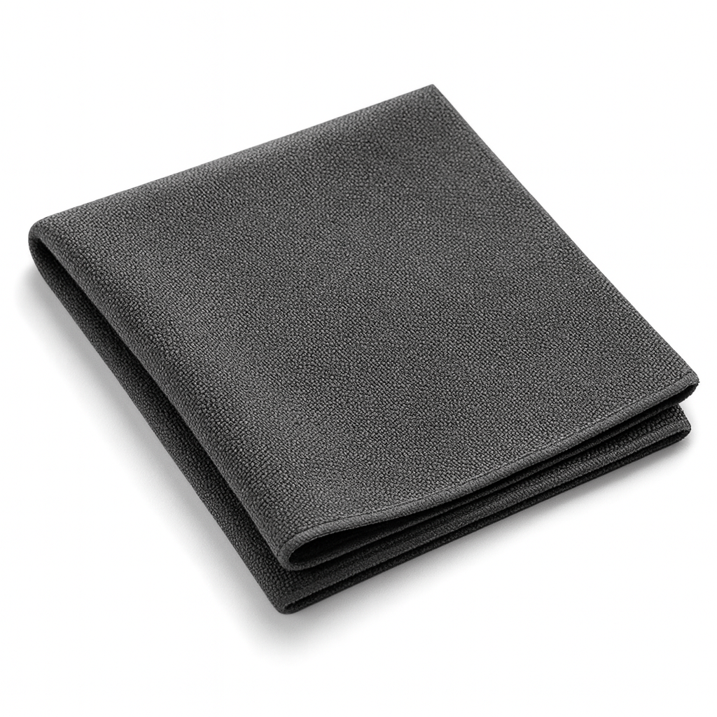 Chiffon de finition microfibre spécial cuir